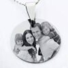 Mini Pendentif personnalisé avec photo en Acier inoxydable 16 mm
