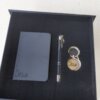 Pack cadeau personnalisé bloc-note A6 stylo porte-clés