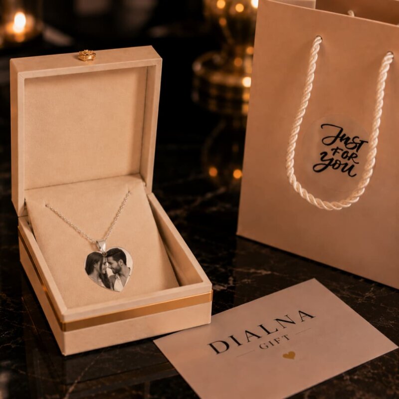Collier personnalisé photo