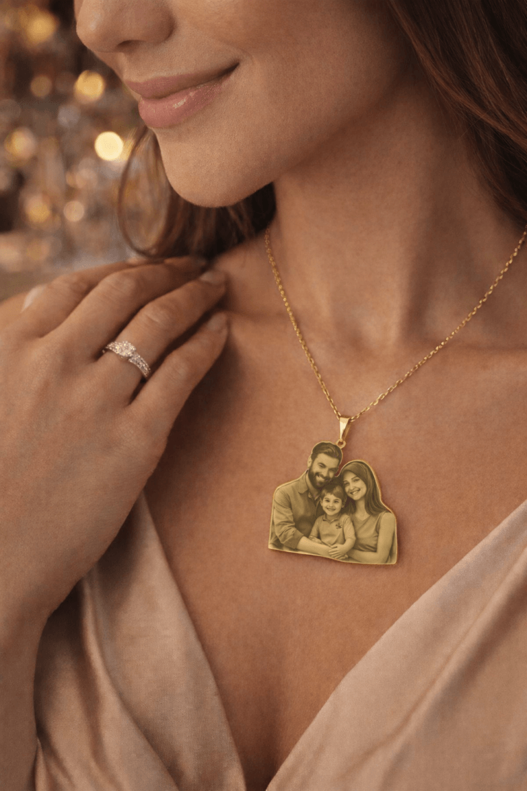 Collier personnalisé photo