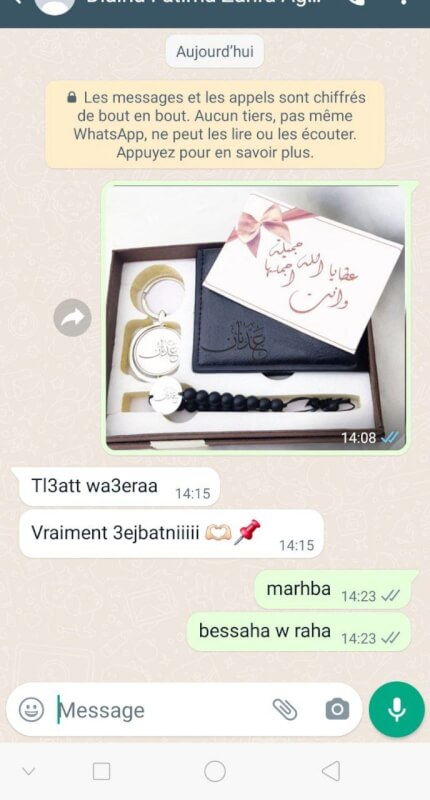 Client satisfait DialnaGift