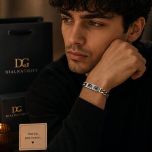 Cadeau personnalisé Maroc Anniversaire : idées uniques et originales pour offrir un cadeau inoubliable 3 Bracelet Yeux Personnalisés Homme – Un Regard Gravé Pour Toujours