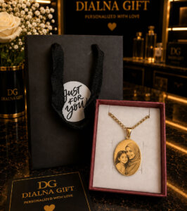 Cadeau Maman Maroc : Bijoux Personnalisés et Colliers Gravés | Dialna Gift