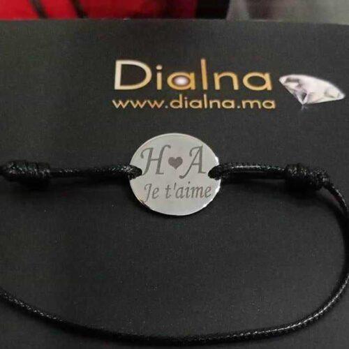 Bracelet personnalisé prénom DIALNA - Image 2