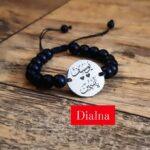 Bracelet personnalisé avec texte