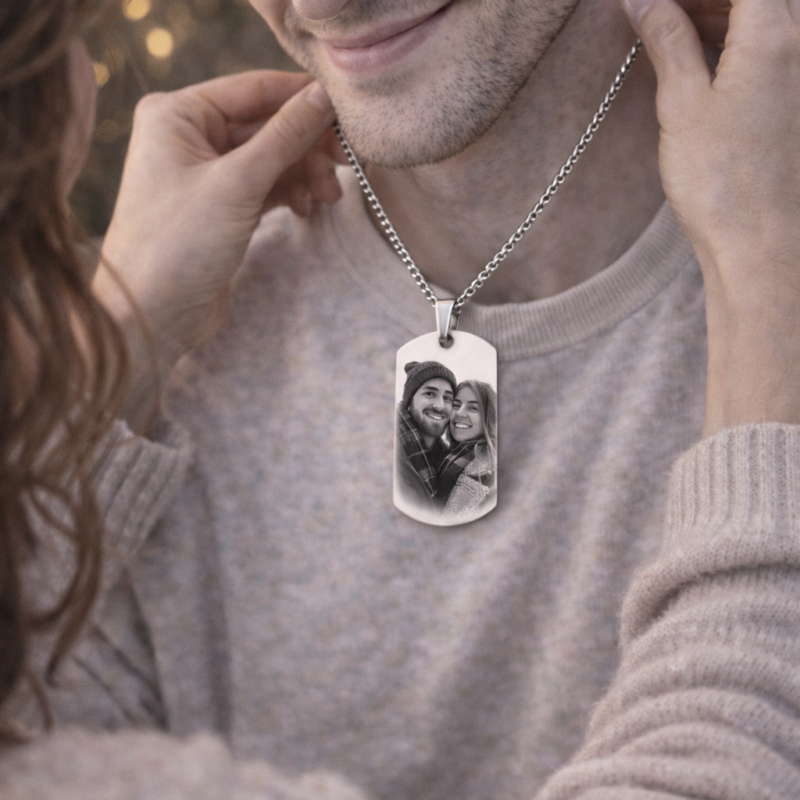 Collier personnalisé photo