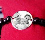 Bracelet personnalisé en Acier Inoxydable 20mm en pierres