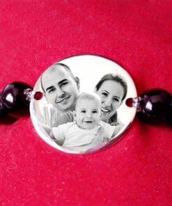 Bracelet personnalisé en Acier Inoxydable 20mm en pierres