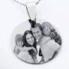 Mini Pendentif personnalisé avec photo en Acier inoxydable 16 mm