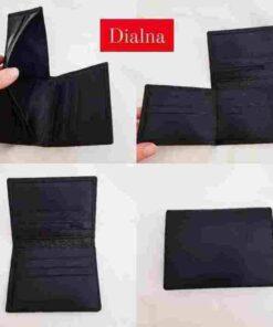 Porte monnaie cuir personnalisé avec texte de votre choix