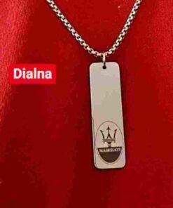 Pendentif personnalisé rectangle 50/20mm