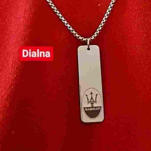 Pendentif personnalisé rectangle 50/20mm