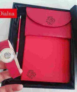 Pack DIALNA porte monnaie bloc notes stylo bracelet