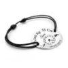 Bracelet rond de naissance 2 en Acier Inoxydable 20mm