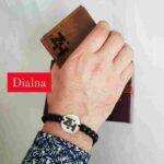 Pack porte-monnaie Bracelet personnalisé avec texte