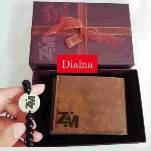 Pack porte-monnaie Bracelet personnalisé avec texte - Image 2