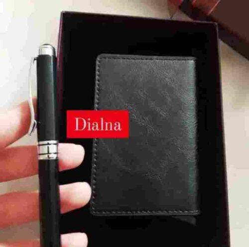 Pack personnalisé DIALNA porte-carte stylo - Image 2