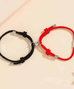 Bracelet Couple 2pcs Bracelet Aimanté