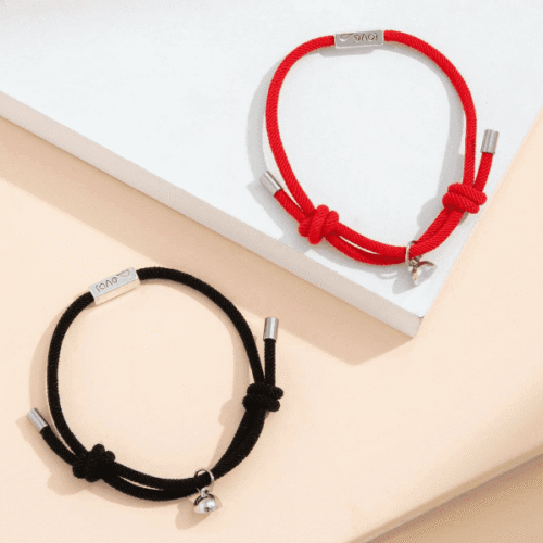 Bracelet Couple 2pcs Bracelet Aimanté - Image 3