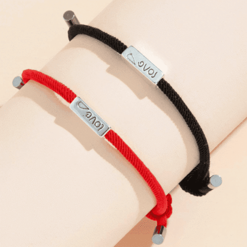 Bracelet Couple 2pcs Bracelet Aimanté - Image 2