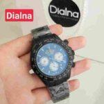Montre homme Chronographe mouvement de quartz Stainless style