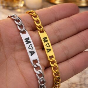 Pack 2 Bracelets Personnalisés